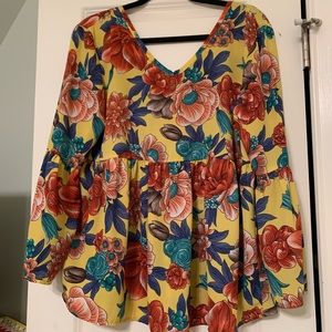 Long sleeve Cherish top